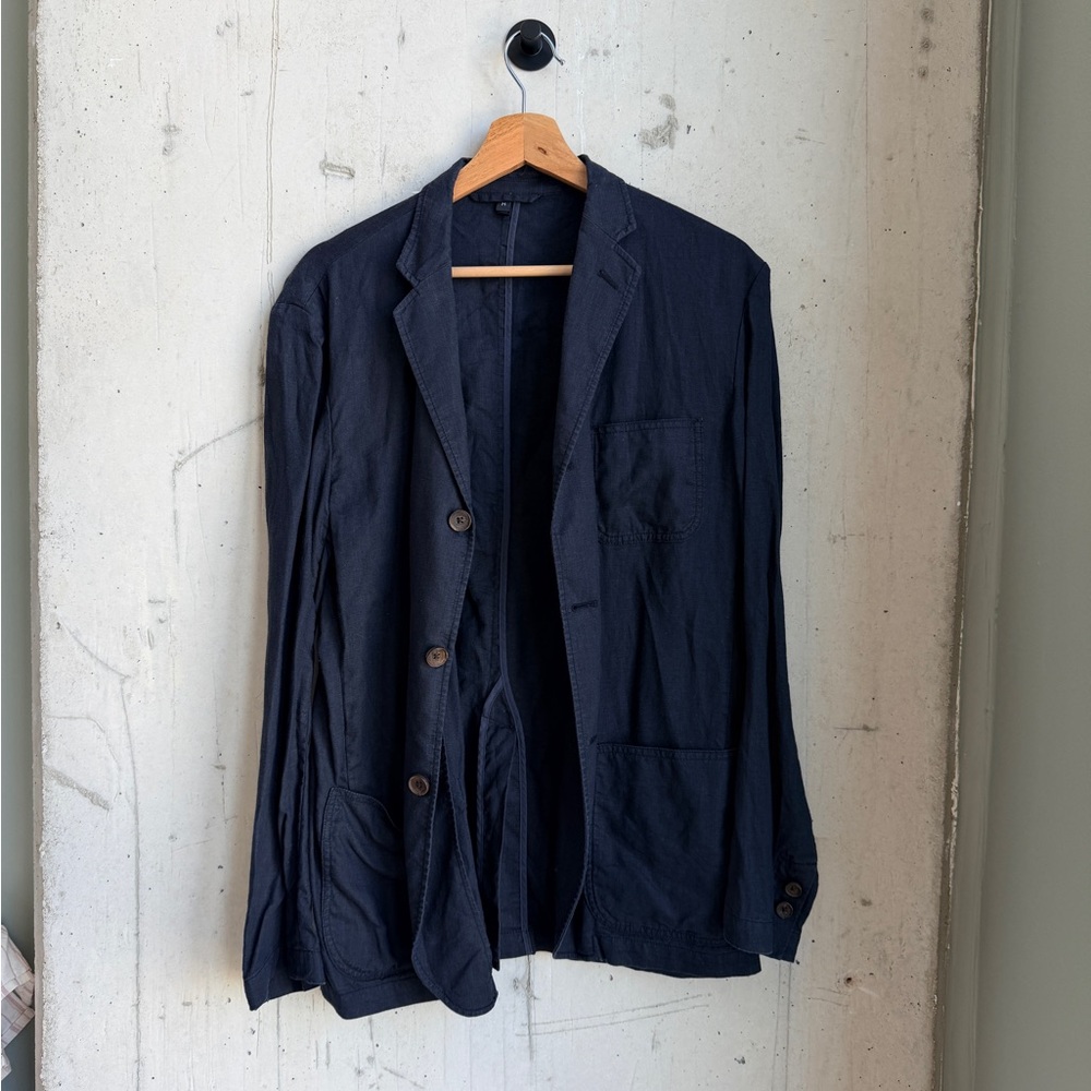 Muji linen blazer 2012